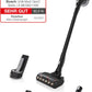 Bosch Akku-Staubsauger Unlimited Gen2 Serie 8 BKS8214W, beutellos, bis 45 Min Laufzeit, austauschbarer Akku, LED-Beleuchtung, automatische Anpassung an alle Bodenarten, XXL-Polsterdüse, weiß