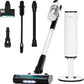 Levoit - Akku Staubsauger - Laufzeit für 100㎡ - Staubsauger Kabellos - Vacuum Cleaner - 99,99 Prozent HEPA-Filter - Selbststehend - Anti Tangle - Für Tierhaare/Teppich/Hartböden/Auto - LVAC-200 MAX