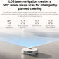 Xiaomi Robot Vacuum X20+ Saugroboter mit Absaugstation und 4L/4L Frisch- & Altwassertank - 2 rotierende, Auto-Trocknung Wischmops, Bis 280m² wischen, 6000Pa Saugkraft, LDS-Navigation, Alle Bodentypen