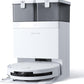 ECOVACS DEEBOT T50 PRO Omni Gen2 Saugroboter mit Wischfunktion, Ausfahrende Seitenbürste und Wischmopp, 21.000 Pa, Auto Zugabe von Reinigungslösung, Moppwäsche mit 75°C heißem Wasser, Ultradünn 81 mm