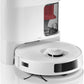 Bosch Spotless + BCRD1W Saugroboter mit Wischfunktion, 11.000 Pa Saugkraft, Wischpad, Trocken-Servicestation, Smart Vision Navigation mit Infrarot-Licht, Steuerung per App, weiß