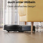 eufy C10 Saugroboter mit Automatischer Absaugstation, 7,3cm Ultraflaches Design, Teppichreinigung, Ausfahrbare Seitenbürste für Ecken, Automatische Entleerung, Punktlaser- & Infrarot-Navigation