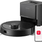roborock Q7 L5+ Set Saugroboter mit Automatischer Staubentleerung, Dual Anti-Tangle System, 8.000 Pa Saugkraft, Elektronischer Wassertank, LiDAR-Navigation, Ideal für Teppiche und Tierhaar(Weiß)