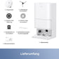 Mova E40 Ultra Saugroboter mit Wischfunktion, Autom. Leerung und 19.000 Pa, MaxiReach-Wischmopp-T., Verhedderungsfreie Seitenbürste, Eingeb. 80-ml-Wasserb, All-in-One-Station zu 75 Tage Reinigung
