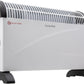 Heidenfeld elektrische Konvektorheizung HL200 | 3 Jahre Garantie - 2000 Watt - Konvektor - Thermostat - Frostwächter - Elektroheizung - Heizung - Heizlüfter - Bis 25 m² (Mit Turbo, ohne Timer)