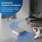 ECOVACS DEEBOT X8 PRO Omni Saugroboter mit Wischfunktion, OZMO Roller mit kontinuierliches Wischen & Selbstreinigung, 18.000 Pa, 12-in-1 Station, 40–75 °C Heißwasser-Moppreinigung, YIKO-GPT