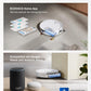 ECOVACS DEEBOT T80 Omni Saugroboter mit Wischfunktion, 18.000 Pa, OZMO Roller Wischwalze mit kontinuierlicher Frischwasser-Selbstreinigung, ZeroTangle 3.0,Moppwäsche mit 40-75℃ heißem Wasser, Schwarz