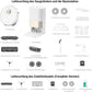 dreame X40 Ultra Complete Saugroboter mit Wischfunktion, 12.000Pa Saugkraft, 70℃ Wischmopp, selbstreinigend, automatische Entleerung, automatisches Nachfüllen, Anti-Wirrwarr und anhebbare Bürsten