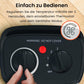 Pro Breeze 2000W Mini Heizlüfter Energiesparend Leise Elektroheizung 3 Heizstufen. Keramik Heizlüfter. Betrieb im Büro, Wohnzimmer, Schlafzimmer oder Terasse – Weiß
