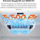 roborock Qrevo Serie Saugroboter mit Wischfunktion, 8000Pa Saugkraft(verbessert von Qrevo S), Anti-Verfilzungs-Seitenbürste, Hindernisvermeidung, LiDAR-Navigation, All-in-One Dock, Weiß(QV 35A Set)