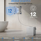 ECOVACS WINBOT W2S Omni Fensterputzroboter mit Multifunktionsstation, intelligenter Bis-an-den-Rand-Reinigung mit TruEdge™, Aufladen während des Betriebs, DREI Wasserdüsen, 12-stufigem Schutz