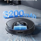 Laresar Clean Saugroboter mit Wischfunktion 3 in 1, 5000Pa Staubsauger Roboter mit Laser Navigation, 180Mins Max, Saugroboter Ideal für Tierhaare,Teppich, Hartboden, APP Steuerung, 15 No-Go