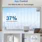 ECOVACS WINBOT W2 PRO Fensterputzroboter, 3-Düsen-Wassersprüher, 10-Stufen-Schutzsystem, Win-SLAM 4.0 Pfadplanung, Steady-Climbing-System, Kanten-Erkennung, App-Steuerung, Weiß