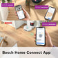 Bosch Spotless + BCRD1W Saugroboter mit Wischfunktion, 11.000 Pa Saugkraft, Wischpad, Trocken-Servicestation, Smart Vision Navigation mit Infrarot-Licht, Steuerung per App, weiß