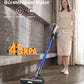 Akku Staubsauger 45000Pa/550W/65Min, 1,6L Staubsauger Kabellos mit Display, Anti-Tangle-Bürste, Selbststehend, Wandladestation, 8-Schicht-Filtration, Ultraleise, für Tierhaare/Teppiche/Hartböden/Auto