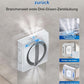 ECOVACS WINBOT W2 PRO Fensterputzroboter, 3-Düsen-Wassersprüher, 10-Stufen-Schutzsystem, Win-SLAM 4.0 Pfadplanung, Steady-Climbing-System, Kanten-Erkennung, App-Steuerung, Weiß