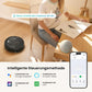 Vexilar W7 Saug und Wischroboter 3 in 1, 4000Pa Saugroboter mit Wischfunktion, Bürstenloses Düsendesign, 120Mins Max, Schlank und Geräuscharm Roboterstaubsauger ideal für Tierhaare, Hartböden, Teppich