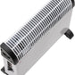 Heidenfeld elektrische Konvektorheizung HL200 | 3 Jahre Garantie - 2000 Watt - Konvektor - Thermostat - Frostwächter - Elektroheizung - Heizung - Heizlüfter - Bis 25 m² (Mit Turbo, ohne Timer)