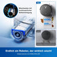 ECOVACS DEEBOT X8 PRO Omni Saugroboter mit Wischfunktion, OZMO Roller mit kontinuierliches Wischen & Selbstreinigung, 18.000 Pa, 12-in-1 Station, 40–75 °C Heißwasser-Moppreinigung, YIKO-GPT