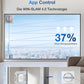 ECOVACS WINBOT W2 PRO Fensterputzroboter, 3-Düsen-Wassersprüher, 10-Stufen-Schutzsystem, Win-SLAM 4.0 Pfadplanung, Steady-Climbing-System, Kanten-Erkennung, App-Steuerung, Weiß