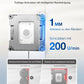ECOVACS WINBOT W2S Omni Fensterputzroboter mit Multifunktionsstation, intelligenter Bis-an-den-Rand-Reinigung mit TruEdge™, Aufladen während des Betriebs, DREI Wasserdüsen, 12-stufigem Schutz