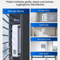 ECOVACS WINBOT W2 Omni Fensterputzroboter mit 6-in-1 Multifunktionsstation, integrierter 4500mAh Akku, Kantenreinigungsmodus, Weitwinkel-Sprühzerstäubungstechnologie, White