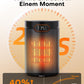 QEXREED Heizlüfter, 1500W, PTC Heizlüfter Energiesparend mit ECO Modus, 4 Heizmodi, Breeze Modus, Thermostat, 24H Timer, Fernbedienung, Überhitzungs- & Kippschutz, Tragbar & Leise, für Zuhause, Büro