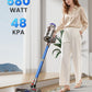 Avalsor Akku Staubsauger 48000Pa/580W/65Min, 1,8L Staubsauger Kabellos mit Staubabstreif-Funktion, Anti-Tangle-Bürste, 8-Fach-Filtration Akkustaubsauger Selbststehend für Teppiche/Tierhaare/Hartböden
