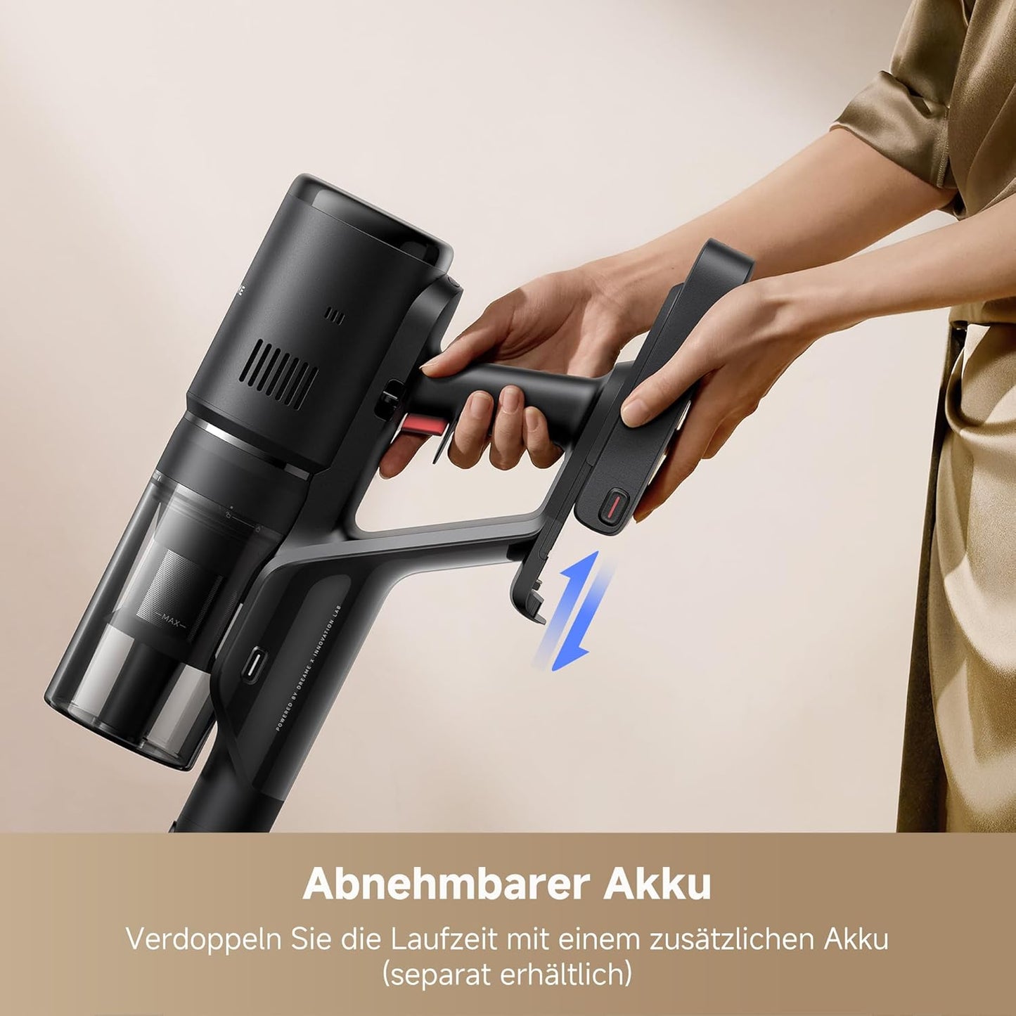 dreame H15 Mix 7-in-1 Nass- und Trockensauger, KI-Roboterarm, Kantenreinigung, 23.000 Pa Saugkraft, intelligente Dosierung, verhedderungsfrei, 100 °C Bürstenrein, 5 Min. 90 °C Trocknung, flach