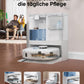 eufy Saugroboter Omni C20 mit All-in-One-Station,Auto-Entleerung, Auto-Wasch- und Trocknungsfunktion, 7.000Pa, 8,5cm Design, Staubsauger Roboter mit Wischfunktion,Kindersicherung