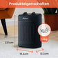 Pro Breeze 2000W Mini Heizlüfter Energiesparend Leise Elektroheizung 3 Heizstufen. Keramik Heizlüfter. Betrieb im Büro, Wohnzimmer, Schlafzimmer oder Terasse – Weiß
