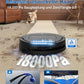 ECOVACS DEEBOT T80 Omni Saugroboter mit Wischfunktion, 18.000 Pa, OZMO Roller Wischwalze mit kontinuierlicher Frischwasser-Selbstreinigung, ZeroTangle 3.0,Moppwäsche mit 40-75℃ heißem Wasser, Schwarz