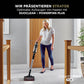 Shark PowerPro Akku-Staubsauger freistehend, bis 50 Min. Laufzeit, kabellos, beutellos, für Tierhaare, Allergiker, Teppich und Hartböden, mit LED-Licht und Knickgelenk-Rohr, Navyblau, IZ380EU