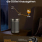 Dreo Energiesparender Heizlüfter, 34 dB Leiser 1500W Elektrischer PTC Keramik, Thermostat, Überhitzungs- & Kippschutz, 12 Std. Timer, Elektroheizung für Räume Schlafzimmer, Atom 316, Gold