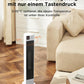 Midea NTH20-22ER(WH) Heizlüfter Energiesparend Leise mit Fernbedienung,PTC 2000 Watt Keramik Heizlüfter mit Thermostat, 2 Heizstufen, 24H Timer, ECO-Modus，für große Räume, 75°-Oszillation, 58CM, Weiß