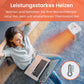 Pro Breeze 2000W Mini Heizlüfter Energiesparend Leise Elektroheizung 3 Heizstufen. Keramik Heizlüfter. Betrieb im Büro, Wohnzimmer, Schlafzimmer oder Terasse – Weiß