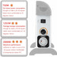 DONYER POWER Konvektor-Heizkörper 2000W Raumheizung mit Einstellbarem Thermostat Nicht Vorjähriges Inventar