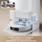 Mova V50 Ultra Complete Saugroboter mit Wischfunktion 24.000 Pa, 6cm Hindernisüberwindung, Liftable Navigation+RGB AI+LED, 80℃ Heißwasserwäsche & 63℃ Selbsttrocknung, DuoSolution System, Tricut Bürste