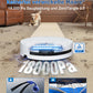 ECOVACS DEEBOT T80 Omni Saugroboter mit Wischfunktion, 18.000 Pa, OZMO Roller Wischwalze mit kontinuierlicher Frischwasser-Selbstreinigung, ZeroTangle 3.0,Moppwäsche mit 40-75℃ heißem Wasser, Schwarz