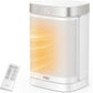 Dreo Heizlüfter Energiesparend Klein, 1500W Heizung Elektrisch mit Thermostat, 70° Oszillierend Elektroheizung, PTC Keramik Heizlüfter Leise, ECO-Modus, 12-Std-Timer, Überhitzungs- & Kippschutz