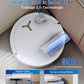 ECOVACS DEEBOT T80 Omni Saugroboter mit Wischfunktion, 18.000 Pa, OZMO Roller Wischwalze mit kontinuierlicher Frischwasser-Selbstreinigung, ZeroTangle 3.0,Moppwäsche mit 40-75℃ heißem Wasser, Schwarz