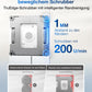 ECOVACS WINBOT W2S Omni Fensterputzroboter mit Multifunktionsstation, intelligenter Bis-an-den-Rand-Reinigung mit TruEdge™, Aufladen während des Betriebs, DREI Wasserdüsen, 12-stufigem Schutz