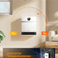 Dreo Smart Wandkonvektor, 30° Lüfterauslass, 2000W, einstellbarer Thermostat, Fernbedienung, Wochentimer, einfach zu montierende Heizung für den Innenbereich, kompatibel mit Alexa