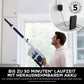 Shark PowerPro Akku-Staubsauger freistehend, bis 50 Min. Laufzeit, kabellos, beutellos, für Tierhaare, Allergiker, Teppich und Hartböden, mit LED-Licht und Knickgelenk-Rohr, Navyblau, IZ380EU