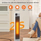 Midea NTH20-22ER(WH) Heizlüfter Energiesparend Leise mit Fernbedienung,PTC 2000 Watt Keramik Heizlüfter mit Thermostat, 2 Heizstufen, 24H Timer, ECO-Modus，für große Räume, 75°-Oszillation, 58CM, Weiß