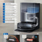 ECOVACS DEEBOT T80 Omni Saugroboter mit Wischfunktion, 18.000 Pa, OZMO Roller Wischwalze mit kontinuierlicher Frischwasser-Selbstreinigung, ZeroTangle 3.0,Moppwäsche mit 40-75℃ heißem Wasser, Schwarz