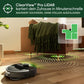 iRobot Roomba Plus 505 Combo Robot + AutoWash Dock Saugroboter mit Wischfunktion - Multifunktinales Dock - Clearview Pro LiDAR - 7000Pa - DualClean Wischpads mit PerfectEdge - SmartScrub - Schwarz
