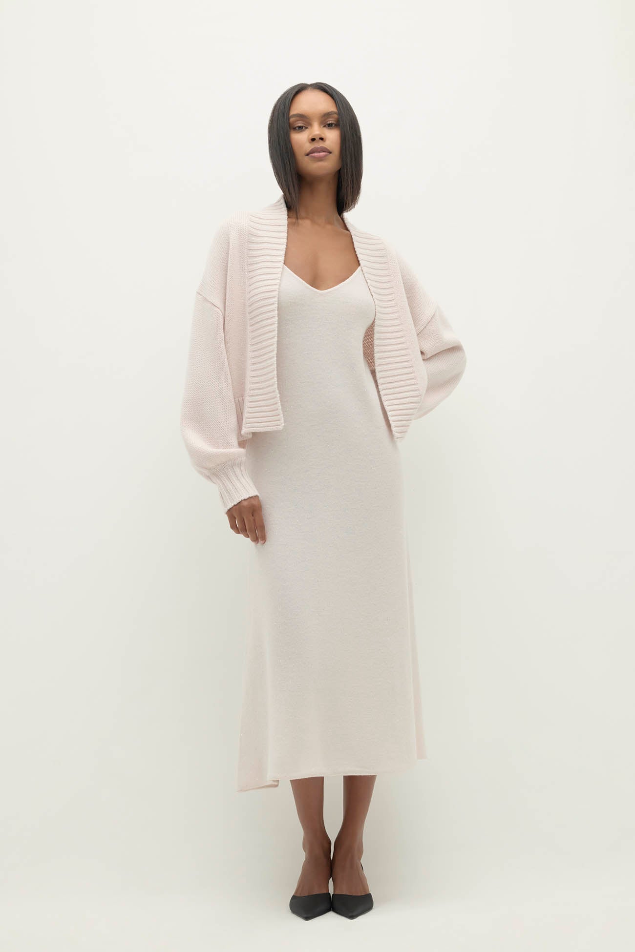 ROBERTA SEQUIN CARDIGAN