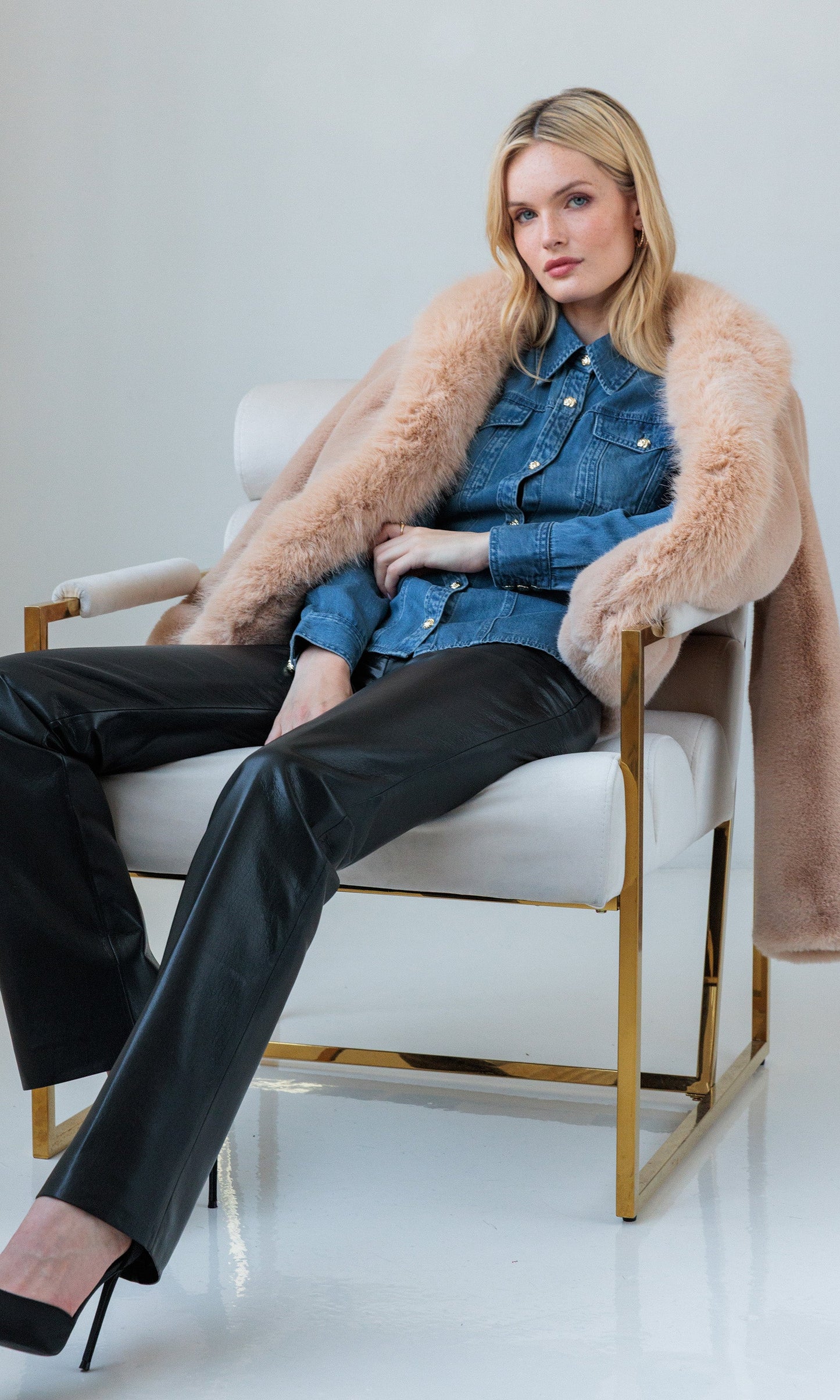 Antoinette Denim Shirt