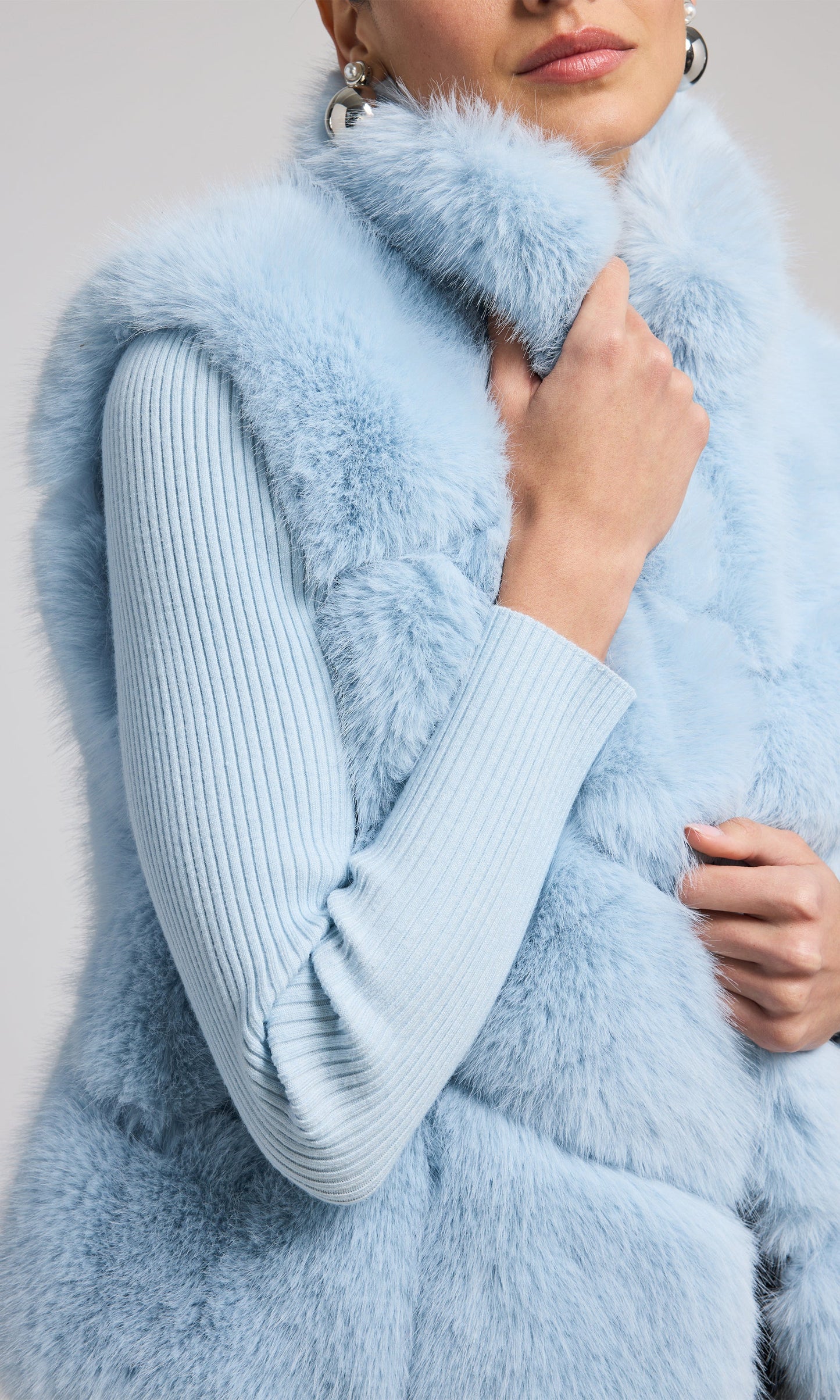 Rosario Faux Fur Vest